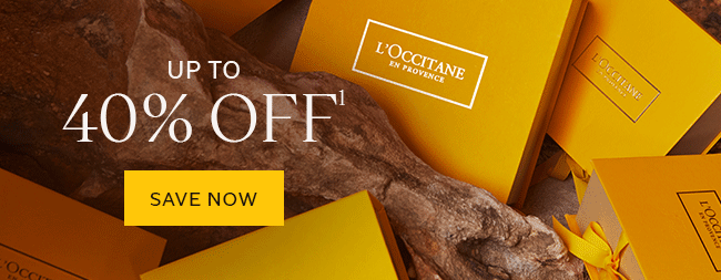 UP TO 40% OFF¹ | SAVE NOW