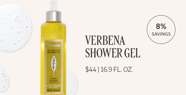 VERBENA SHOWER GEL | 8% SAVINGS