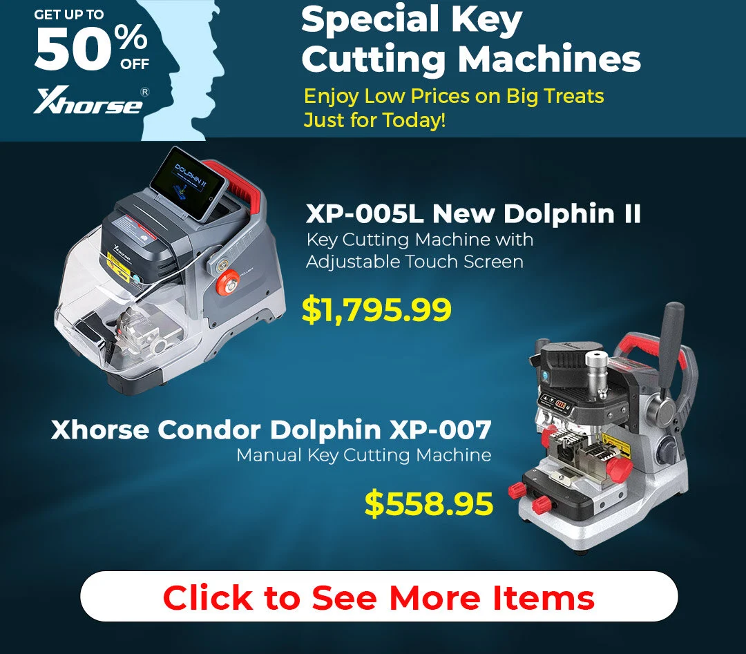 XHORSE Key Cutting Machines