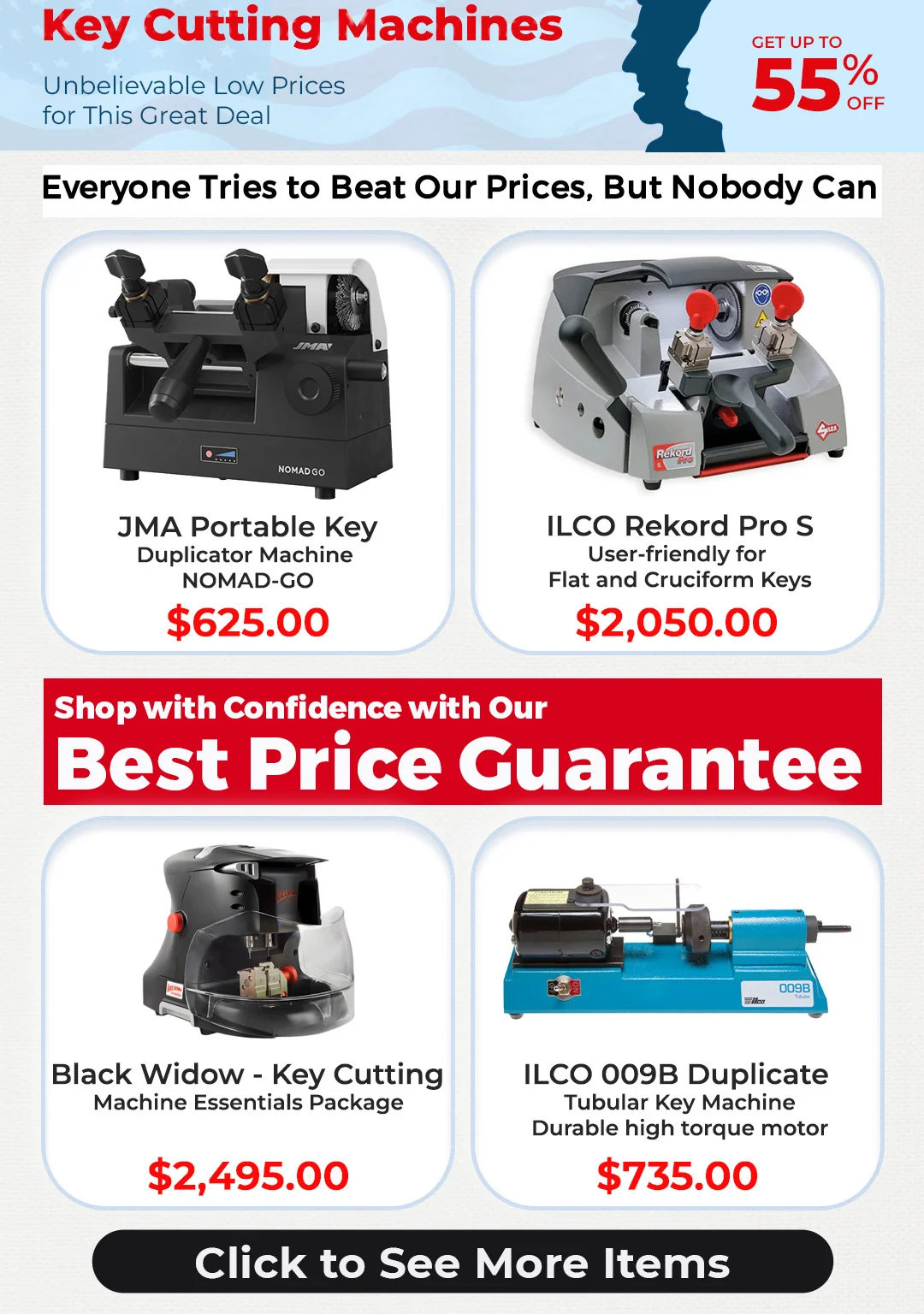 Key Cutting Machines