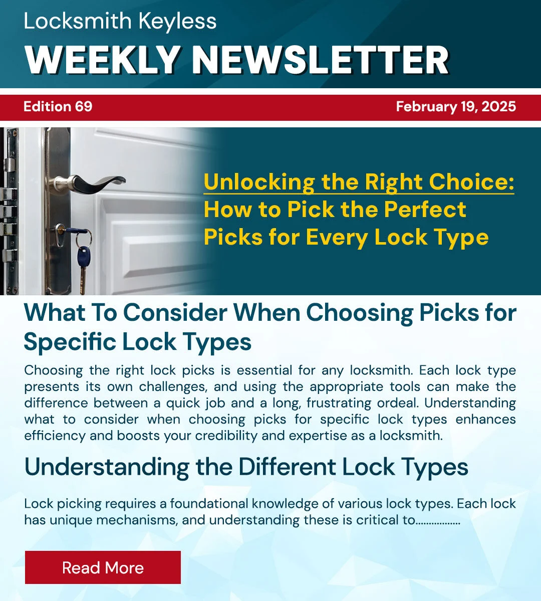 What To Consider When Choosing Picks for Specific Lock Types