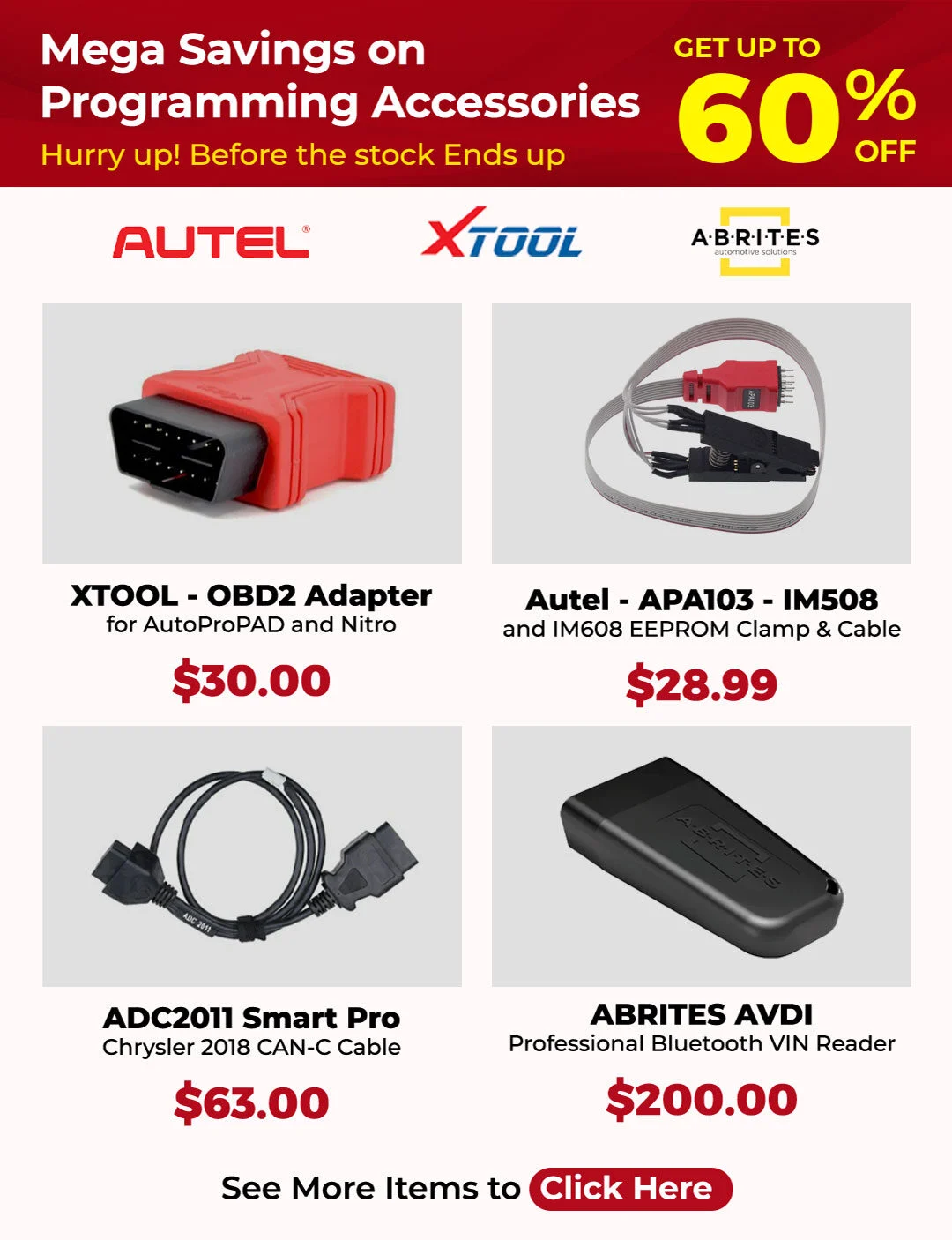 Programming Device Accessories