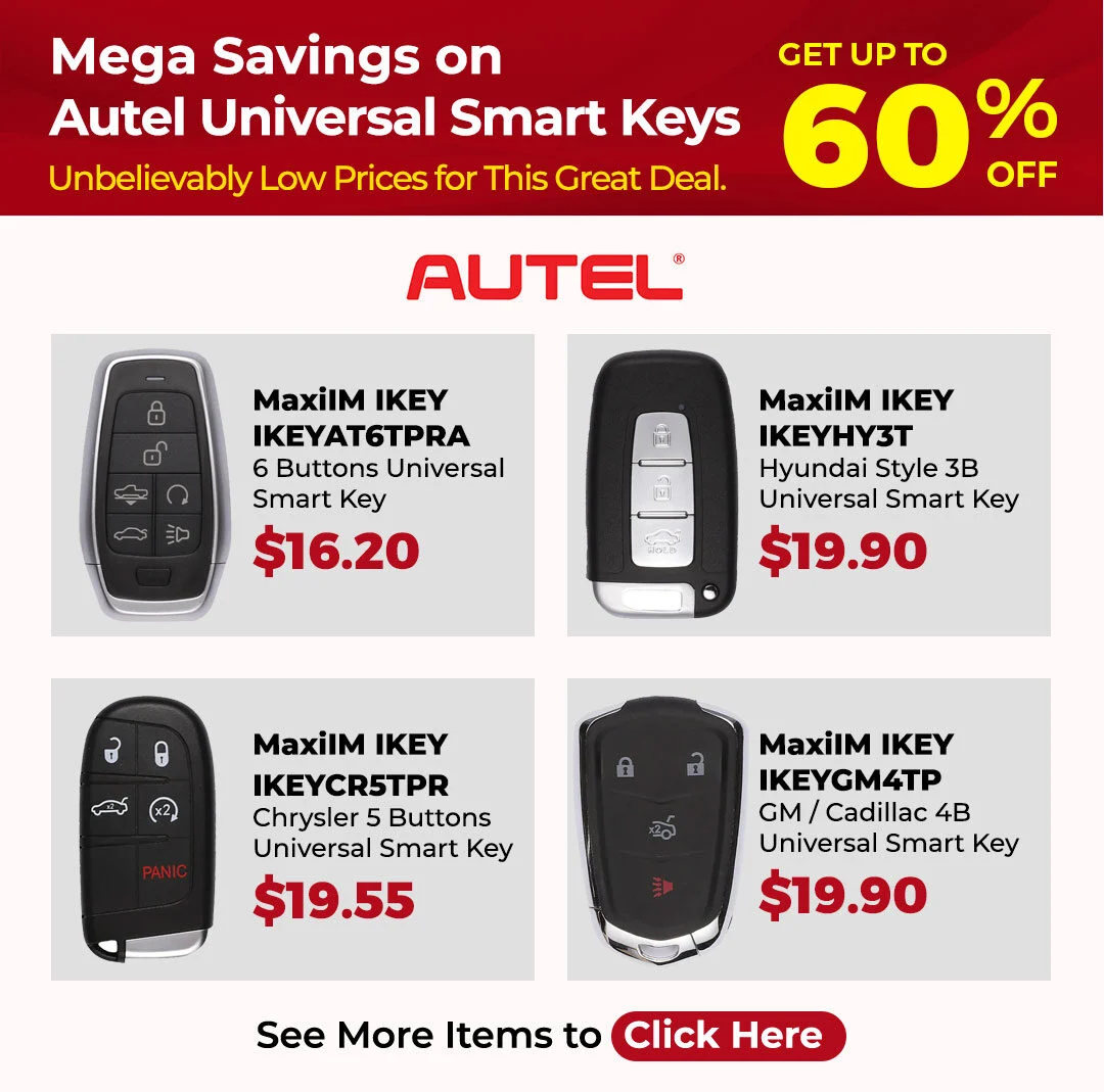 Autel Universal Smart Keys