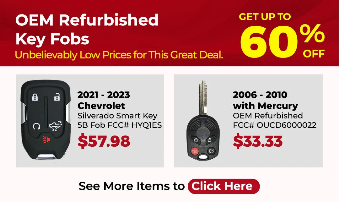 OEM Refurbished Key Fobs