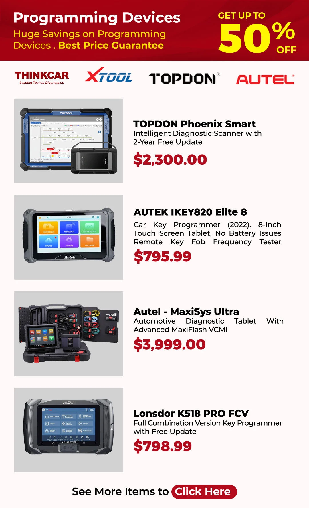 Key Programming Devices