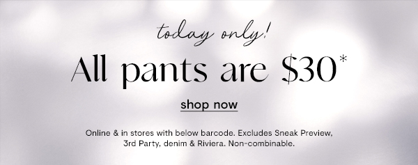 $30 Pants