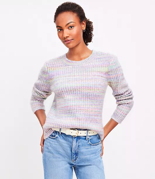 Rainbow Spacedye Sweater