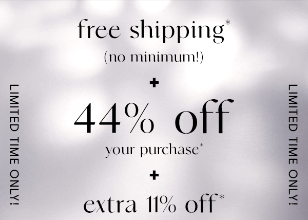 Free Shipping + 44% off + Extra 11% off
