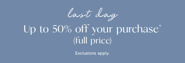 up to 50% off