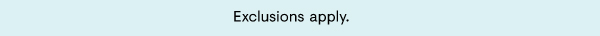 Exclusions