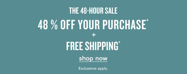 48 Hour Sale