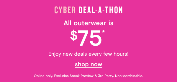 $75 outerwear