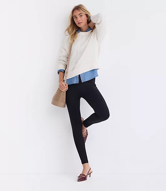 Seamed Ponte Leggings
