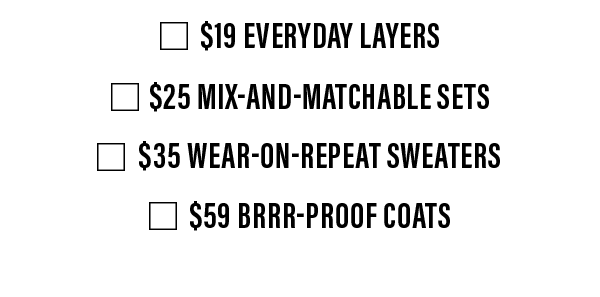 Lou & Grey Styles at $19