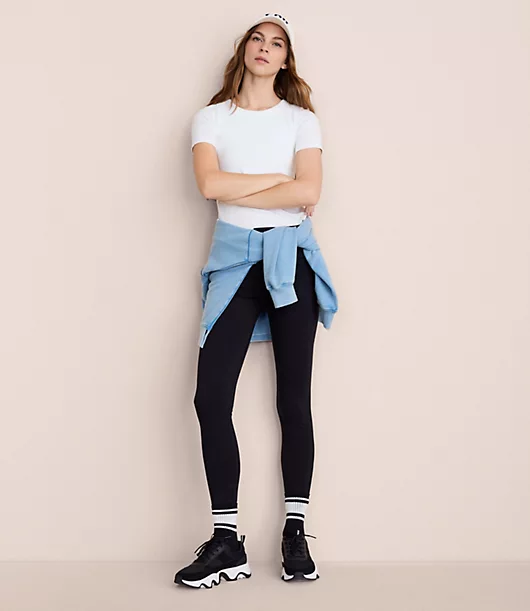 Lou & Grey Sporty Brushed Back Leggings