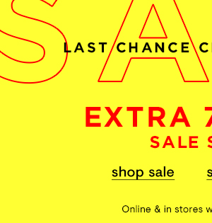 Shop Sale