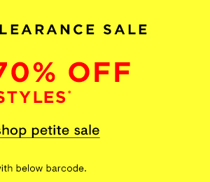 Shop Petite Sale