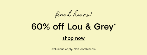60% OFF LOU & GREY