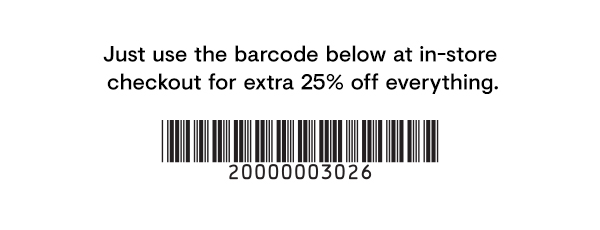 25% off everything