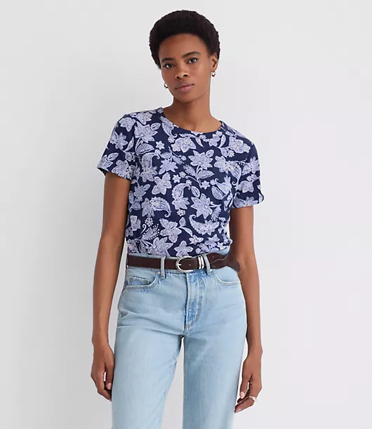 Paisley Everyday Crew Tee