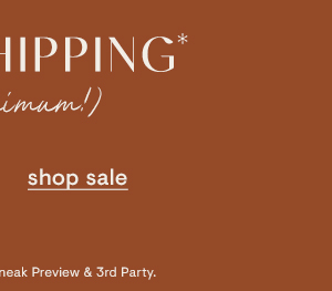Shop Sale