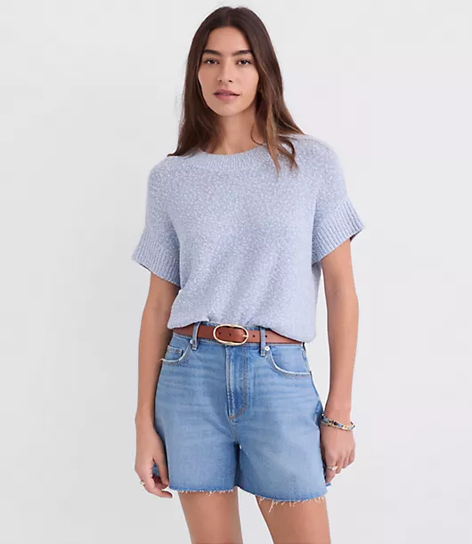 Ribtrim Wedge Sweater