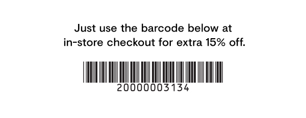 Extra 15% off