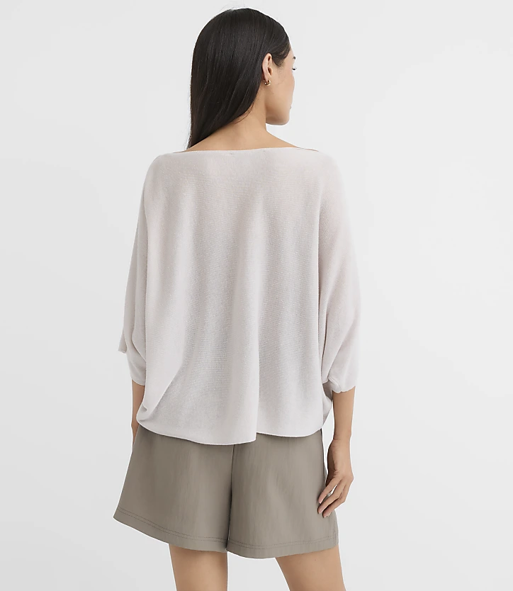 Dolman Boatneck Sweater