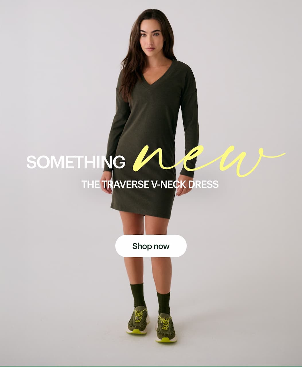 Traverse V-Neck Dress