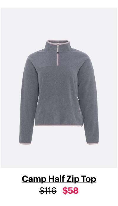 Camp Half Zip Top
