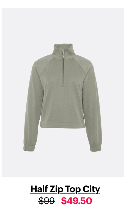 Half Zip Top City