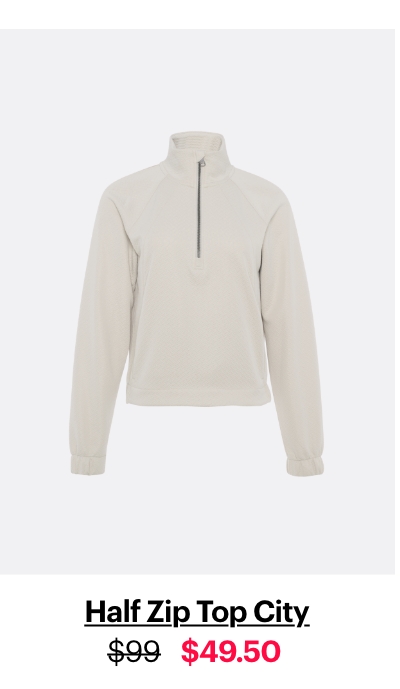 Half Zip Top City