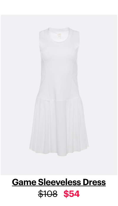 Game Sleeveless Dress