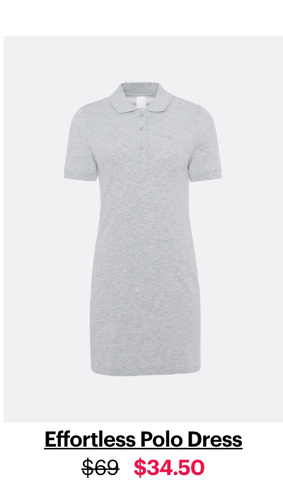 Effortless Polo Dress