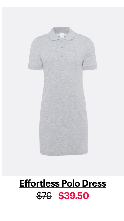 Effortless Polo Dress