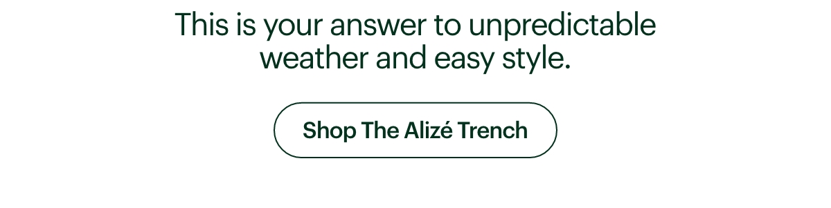 Alizé Rain Trench Coat