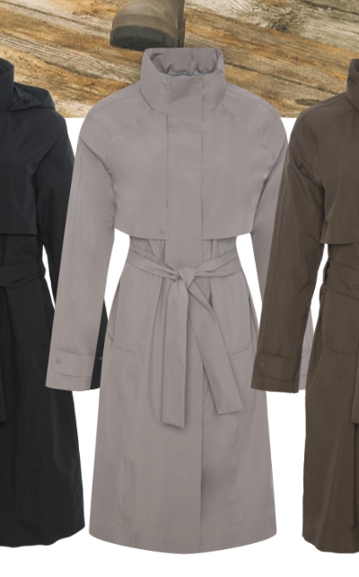 Alizé Rain Trench Coat