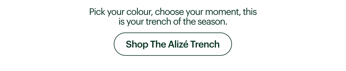 Alizé Rain Trench Coat