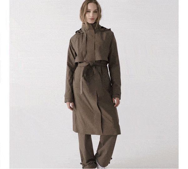 Alizé Rain Trench Coat