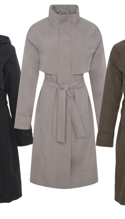 Alizé Rain Trench Coat