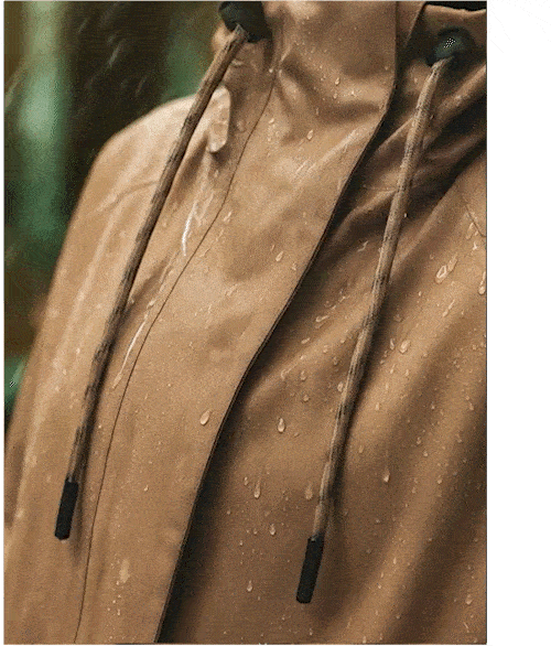 Lachine Oversized Rain Jacket
