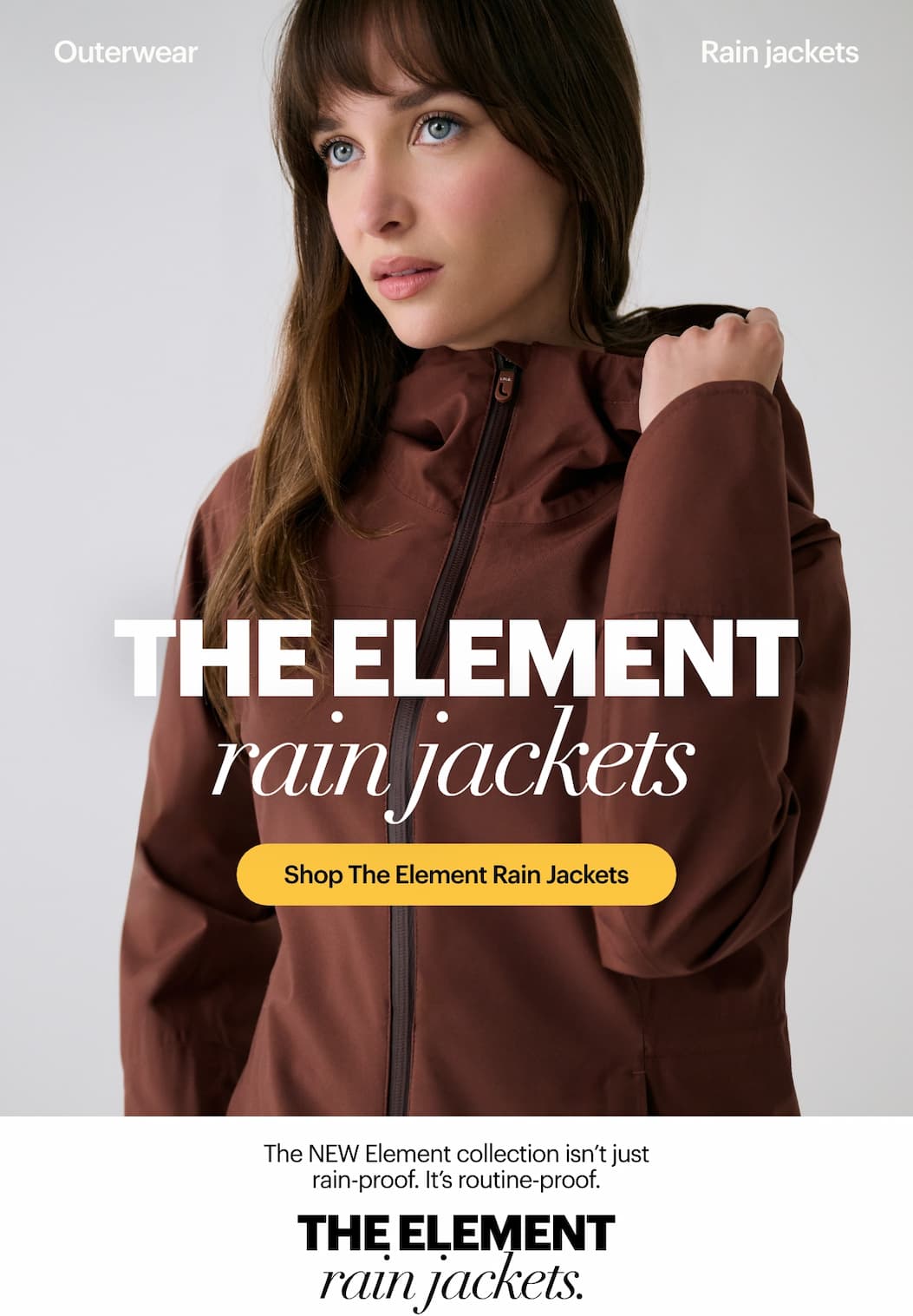 Shop Element Rain Jacket