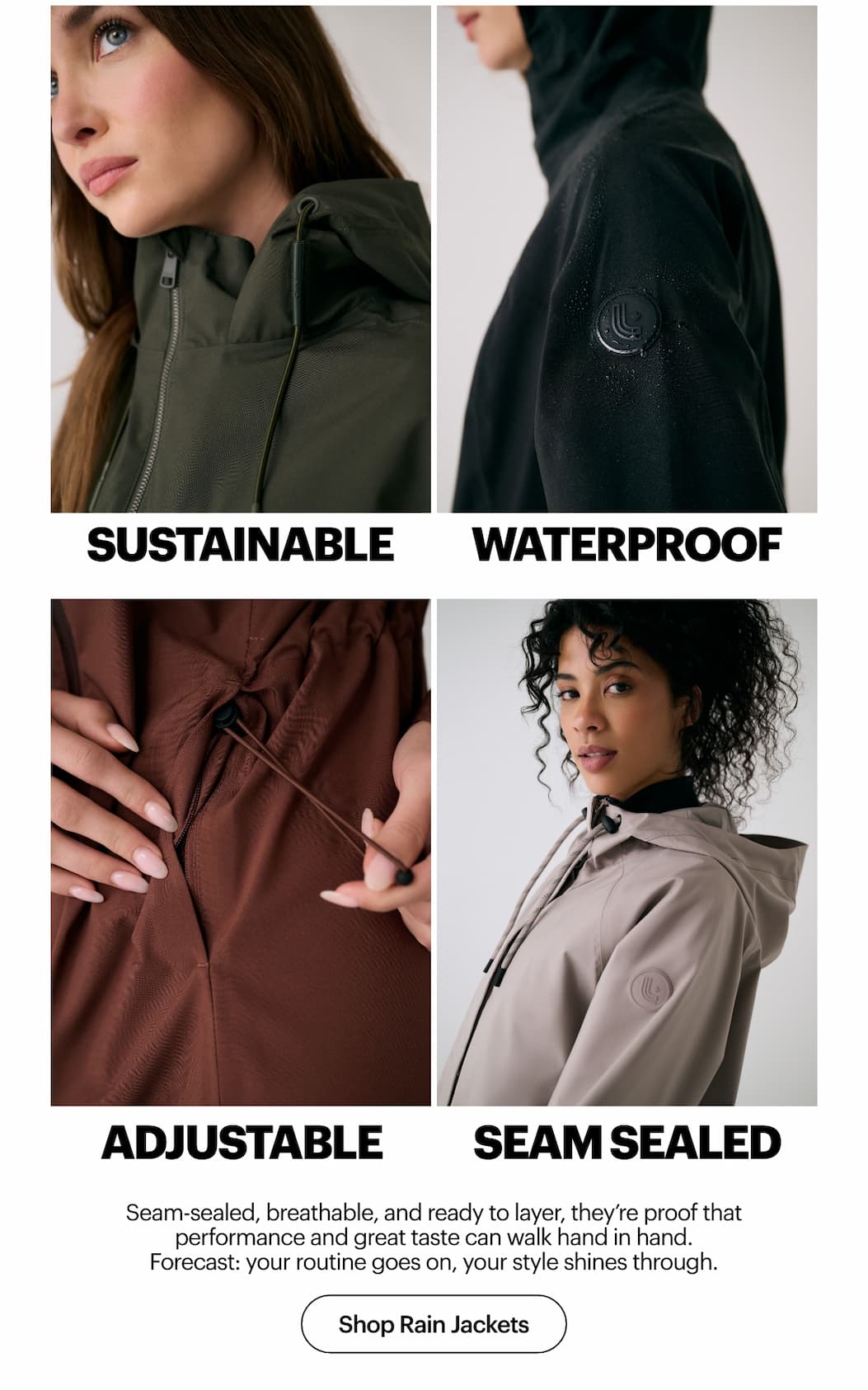 Rain Jackets & Windbreakers