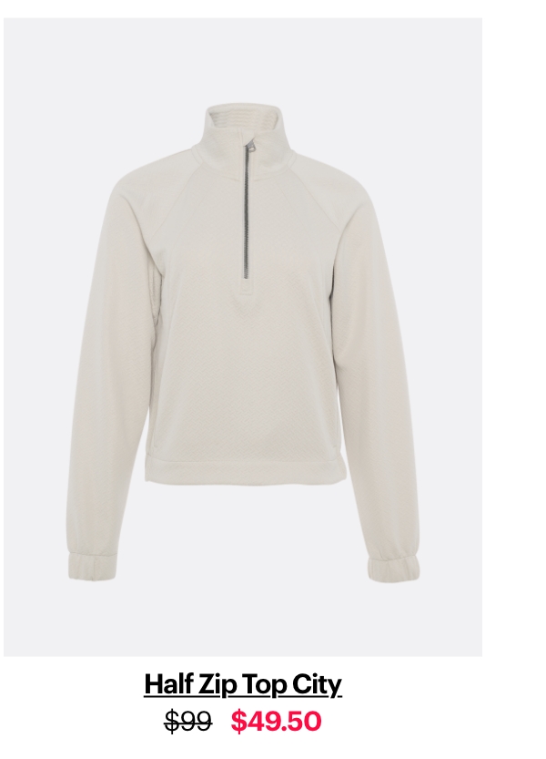 Half Zip Top City