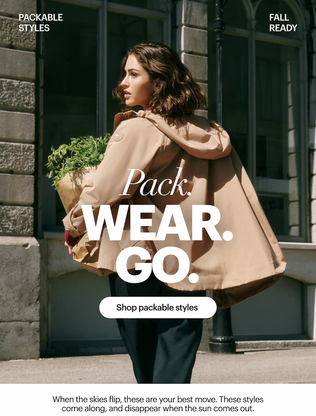 Women's Packable Jackets
