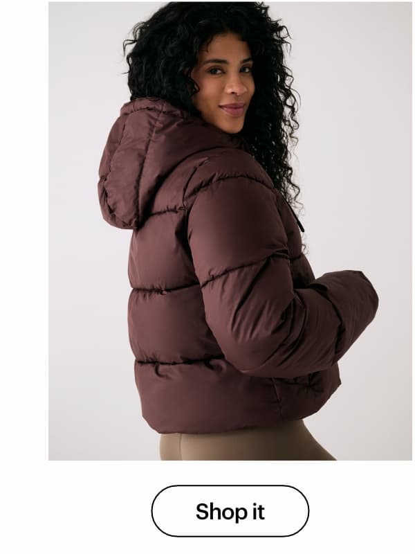London Cropped Puffer
