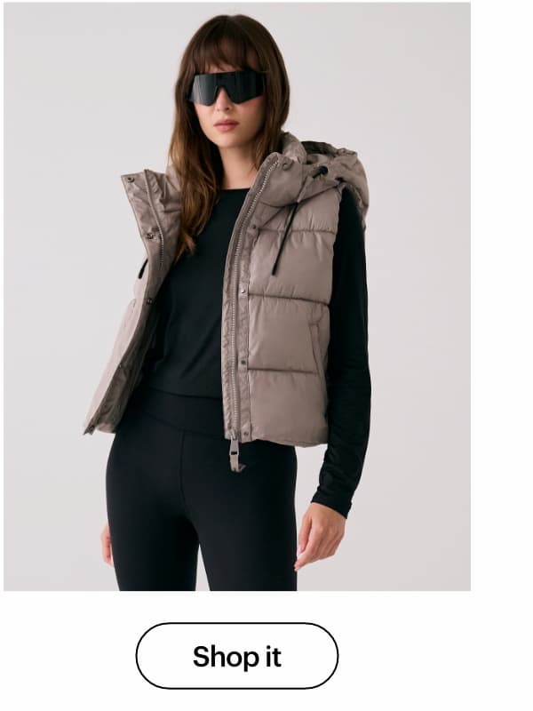 London Cropped Vest