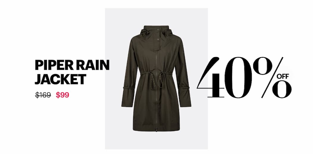 Piper Oversized Rain Jacket