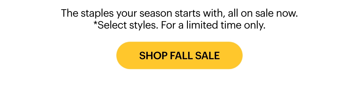 Shop Fall Sale