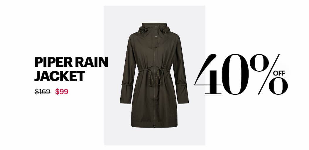 Piper Oversized Rain Jacket